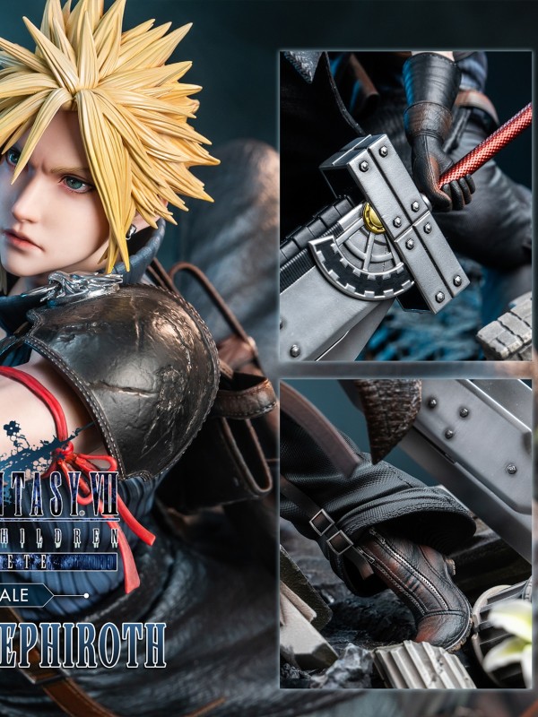 Fantasy Studio Final Fantasy Sephiroth vs Cloud Strife 1/4 Statue